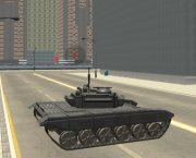 3D Simulator Tank w mieście