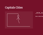 Hangman Capitals Cities