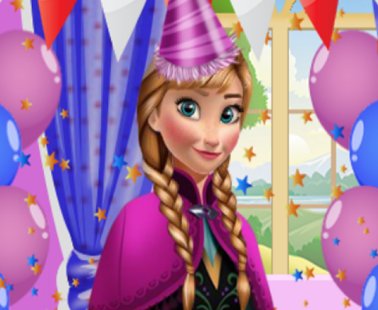Princesa Anna Festa seu aniversário