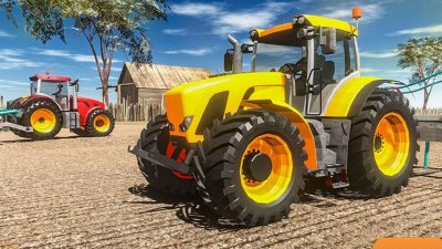Farm Tractor Simulator Village Farming 3D