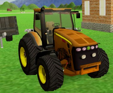 Simulador de tractor de granja