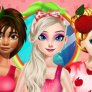 Moana, Elsa e Rapunzel moda de verão
