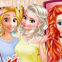 Ariel, Elsa és Rapunzel kolléga