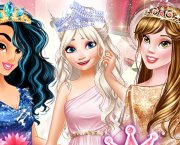 Elsa, Belle és Jasmine