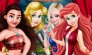 Moana, Elsa, Rapunzel e Ariel