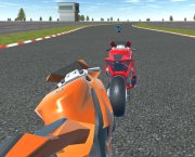 Cursa Simulator cu motocicleta