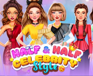 Half and Half Celebrity Style