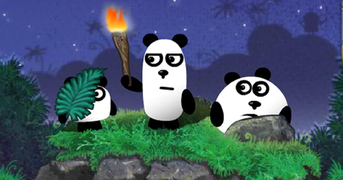 Три панды ночь. Игра 3 панды 2 ночь. Три панды в фантазии.