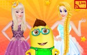 Elsa, Rapunzel y minionii: transmisión en vivo