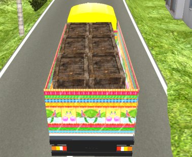 Индийский транспортный грузовик