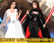 Prenses Leia prenses giysi ya da erkek giysileri