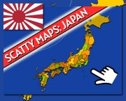 Geographie von Japan Lernspiel