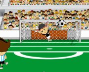 Futebol: chutes livres no gol
