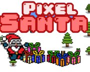 İle macera Piksel Noel Baba