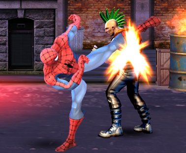 SpiderMan Hero Street Fight