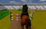 Competição de cavalo 3D