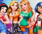 Aurora, jázmin, Rapunzel, és Snow White: Vissza az iskolába