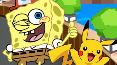 Spongebob in cautare de Pokemon Go