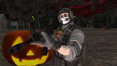 Halloween schießen Multiplayer-Spiel