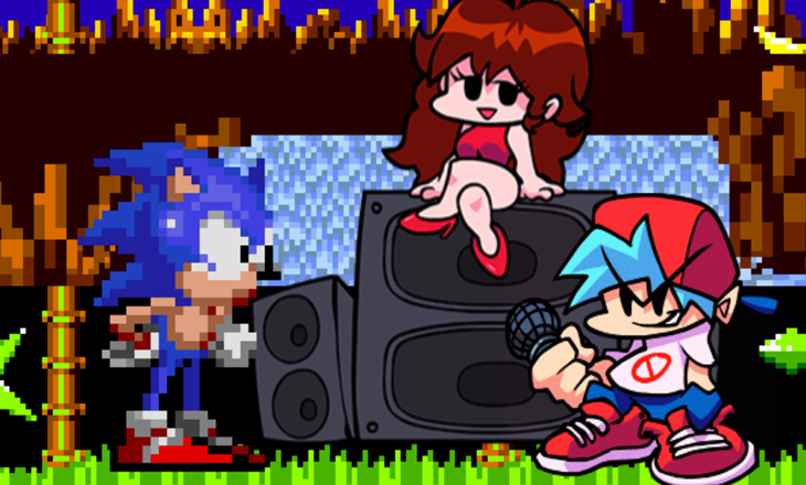 FNF VS DORKLY SONIC - Graj Za Darmo Na Gombis!