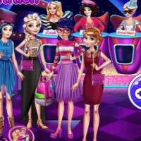 Modewettbewerb mit 5 Prinzessinnen