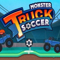 Fußball mit Monster Truck