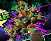 Ninja Kaplumbağalar Karikatürler savaş