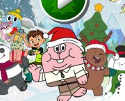 Рождественские сани Cartoon Network