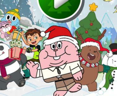 Cartoon Network Slitta di Natale