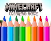 Minecraft színező könyv