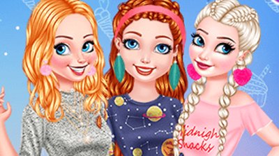 Weekend di Elsa, Anna e Merida in una cabina