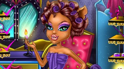 Monster High Clawdeen Lupo facciale