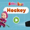 Macha et l'ours: hockey sur glace