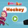 Masza i Niedźwiedź: Hokej na lodzie
