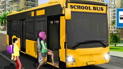Symulator jazdy autobusem szkolnym