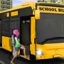 Simulador de conducción del autobús escolar