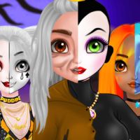 Maquillaje de Halloween de Harley Quinn, Blancanieves y Moana