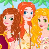 Elsa, Anna i Ariel w Krainie Czarów