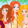 Elsa, Anna si Ariel in Tara minunilor
