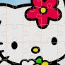 Puzzle Jigsaw cu Hello Kitty