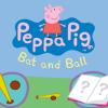 Peppa Pig bat and ball