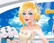 Traditionelle und moderne Kleider für Barbie-Braut
