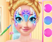 Princess Christmas Face Painting