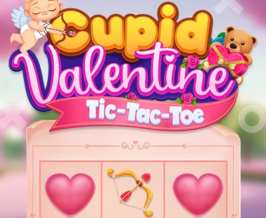 Cupid Valentine Tic-Tac-Toe