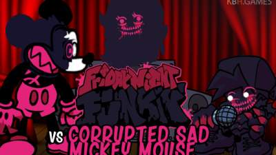 FNF VS CORRUPTED SAD MICKEY MOUSE Online 