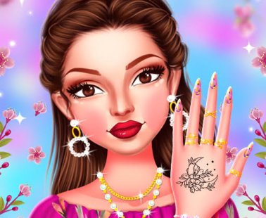 Celebrity Spring Manicure Design