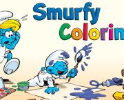 Smurfs coloring