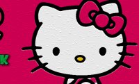Coloração Hello Kitty