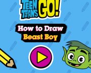 Hogyan rajzolhatjuk ki a Beast Boy-t a Teen Titans Go-ból