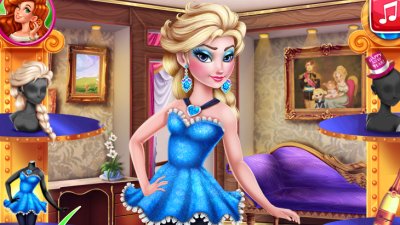 Fiesta de lujo de la reina Elsa